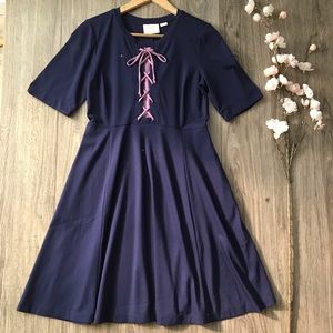 Anthropology Maeve | Lace front dress Size S NWOT